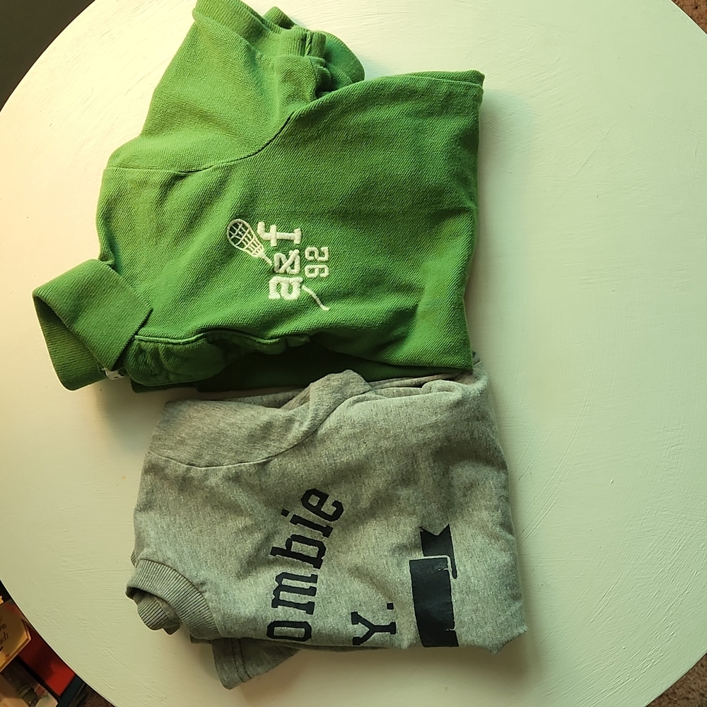 2 short sleeve boys Abercrombie shirts